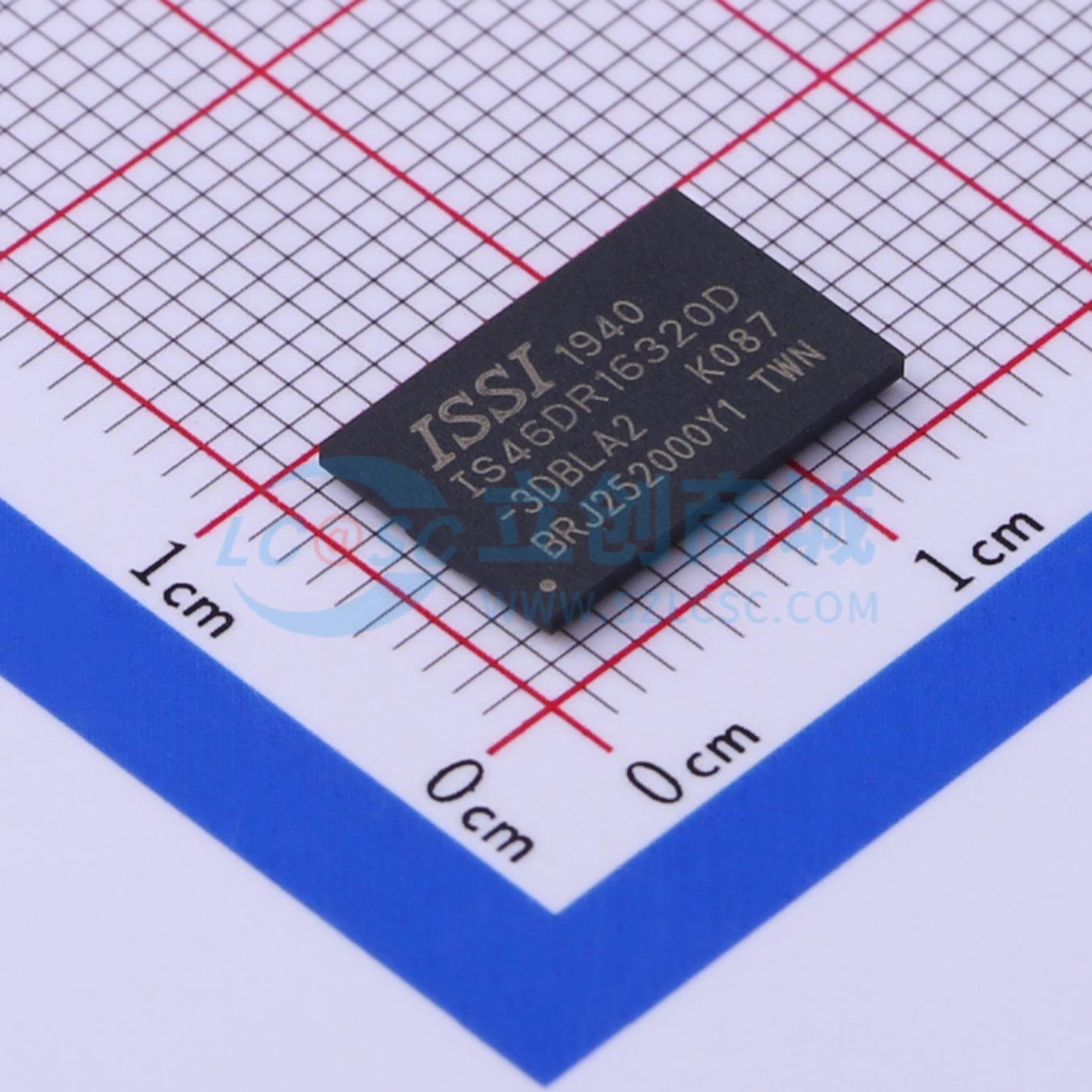 点击查看大图 IS46DR16320D-3DBLA2实物图