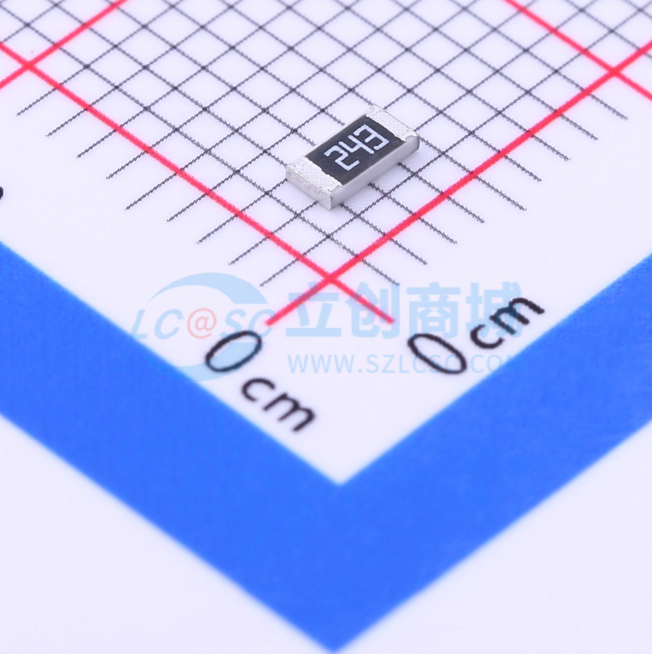 点击查看大图 CR1206J24K0P05Z实物图