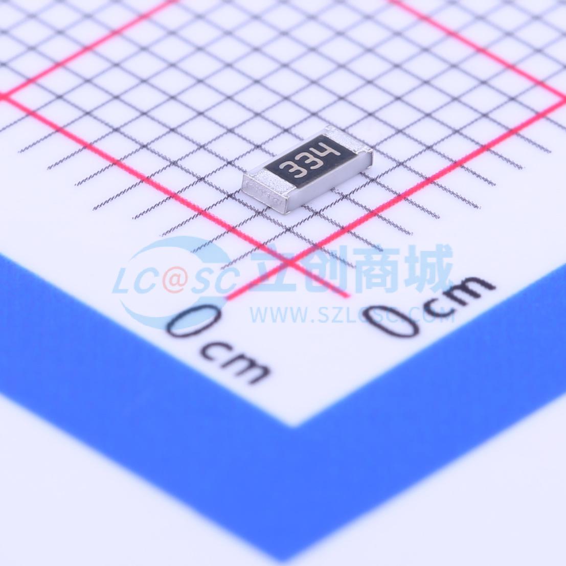 点击查看大图 WR12X334JTL实物图