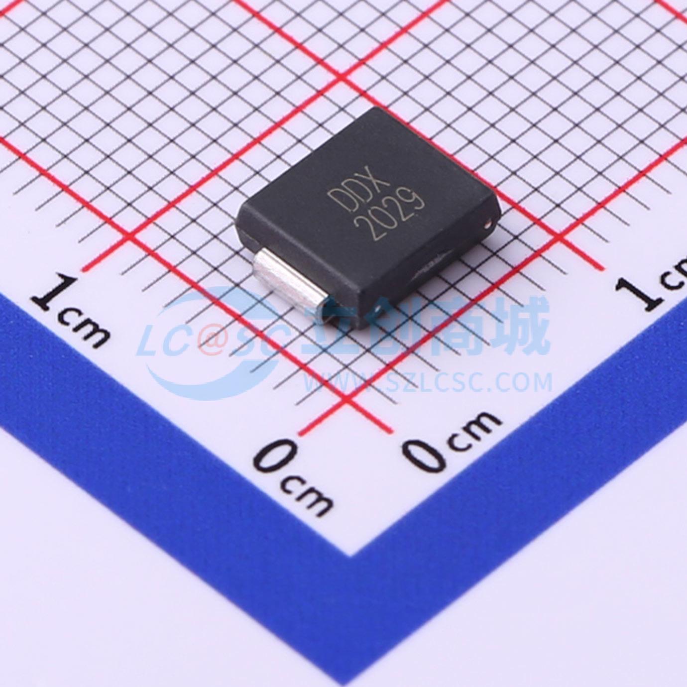 点击查看大图 SMDJ10CA实物图