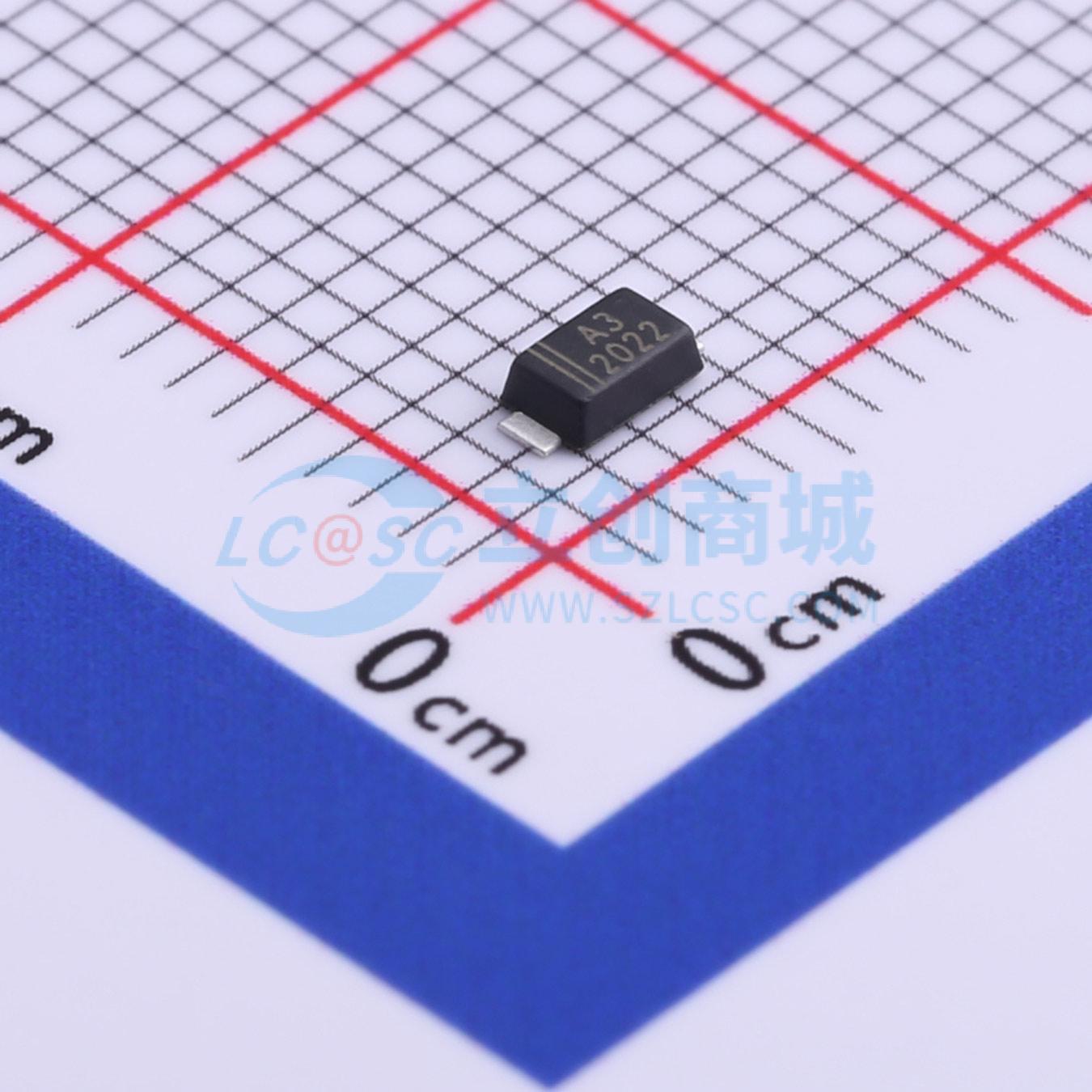 点击查看大图 1N4003W实物图