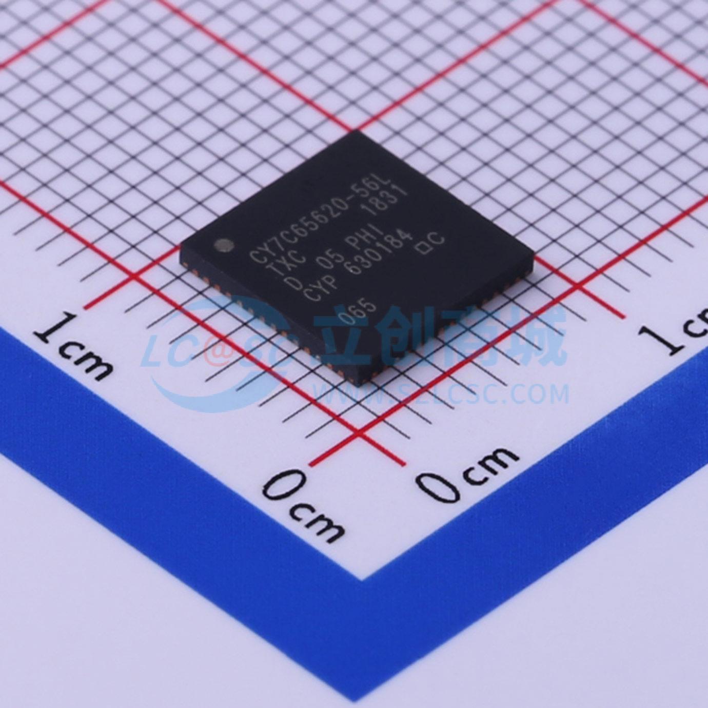 点击查看大图 CY7C65620-56LTXC实物图