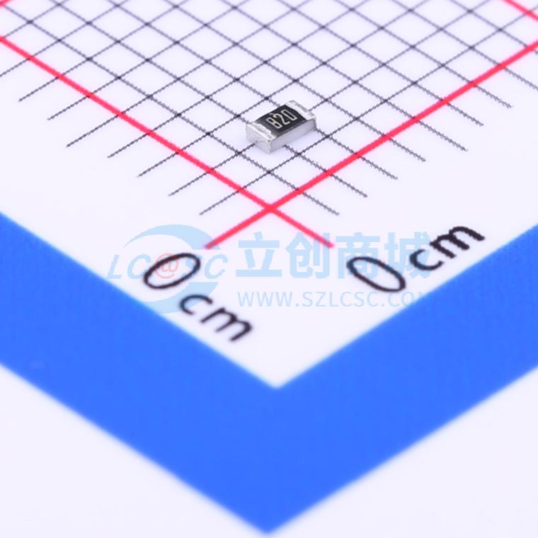 点击查看大图 MCR03EZPJ820实物图