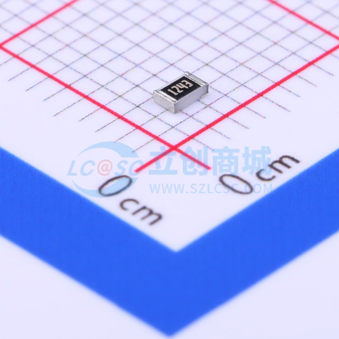 点击查看大图 CR0805-FX-1243ELF实物图