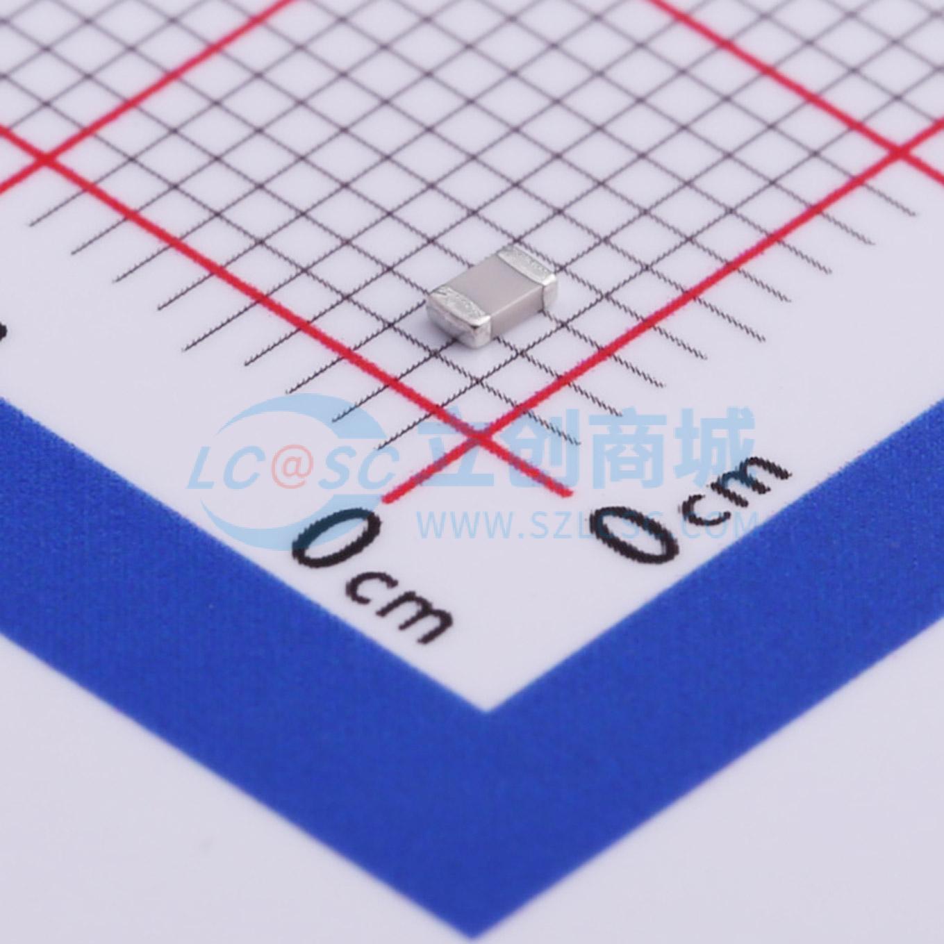 点击查看大图 GRM2165C1H301JA01D实物图