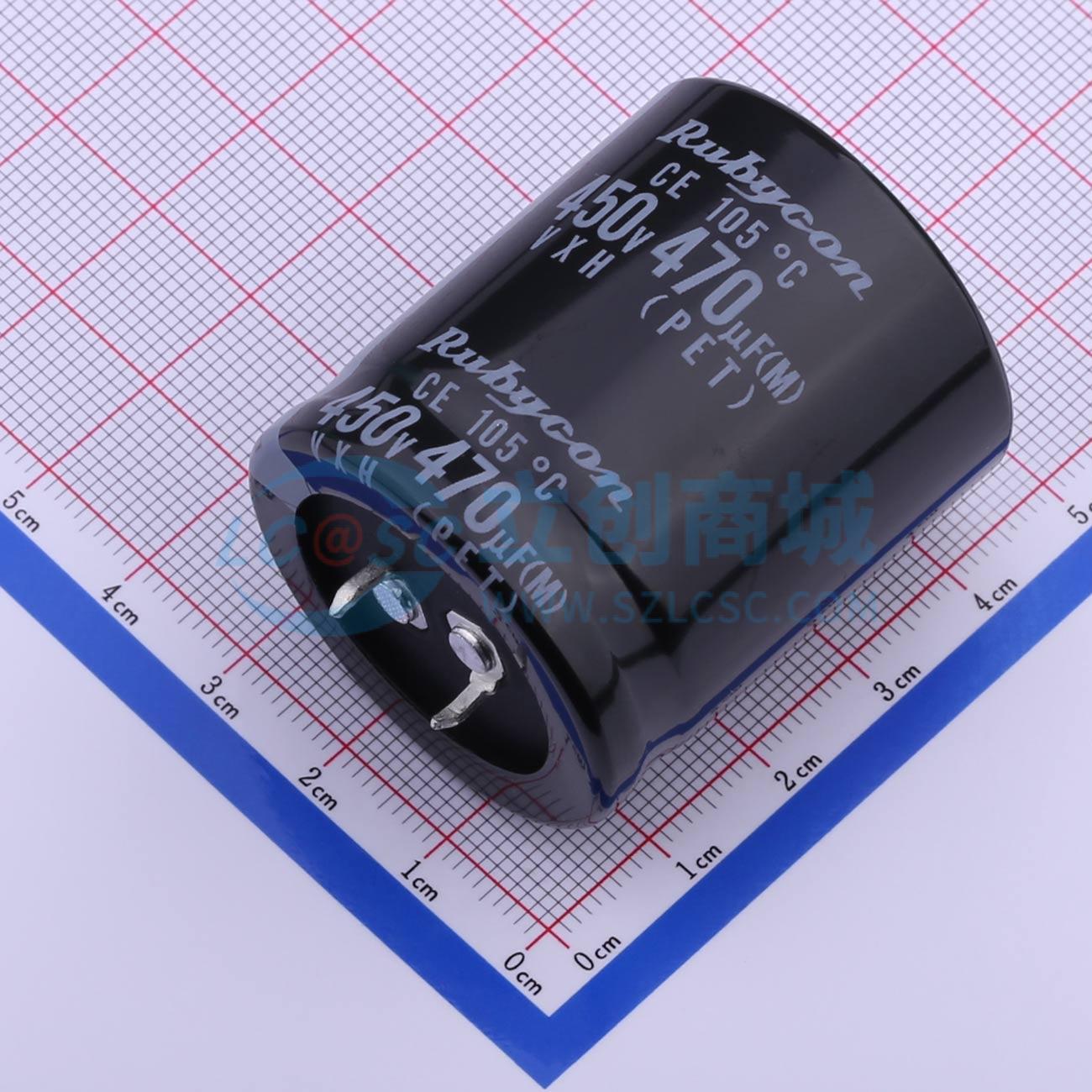 450VXH470MEFCSN35X40实物图