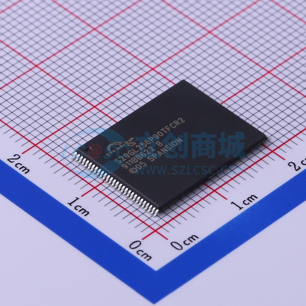 点击查看大图 S29GL256P90TFCR20实物图