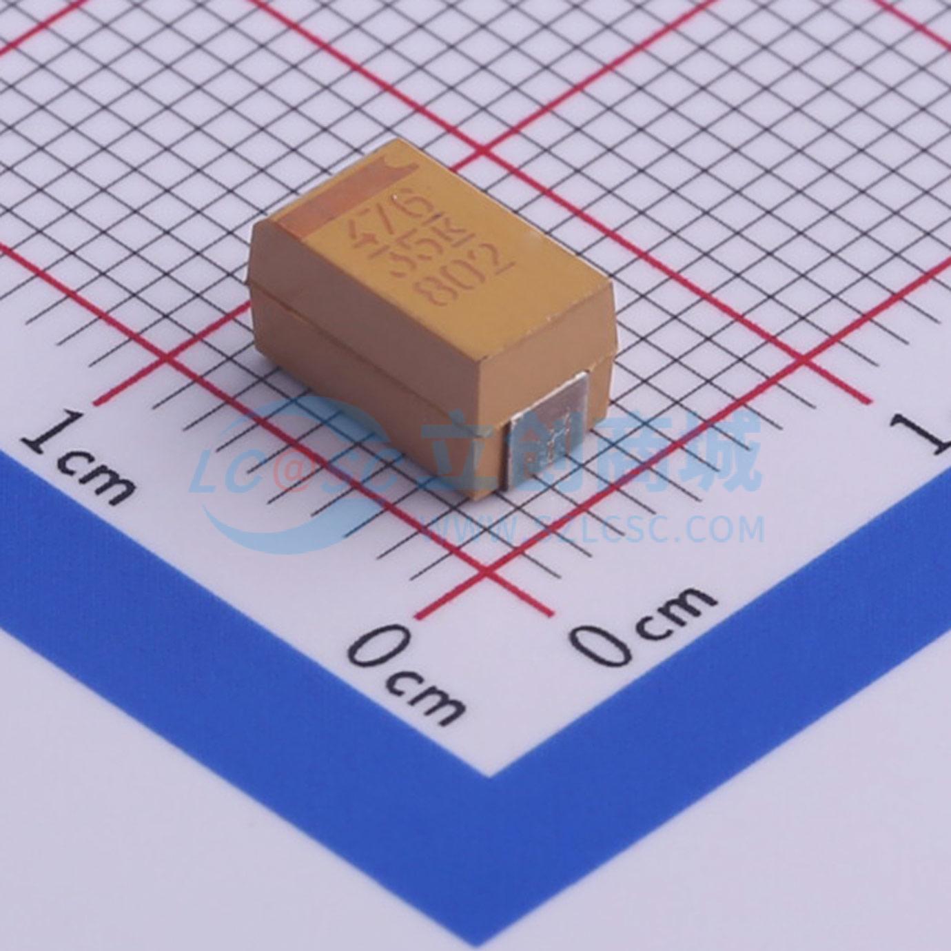 点击查看大图 T495X476K035ATE200实物图
