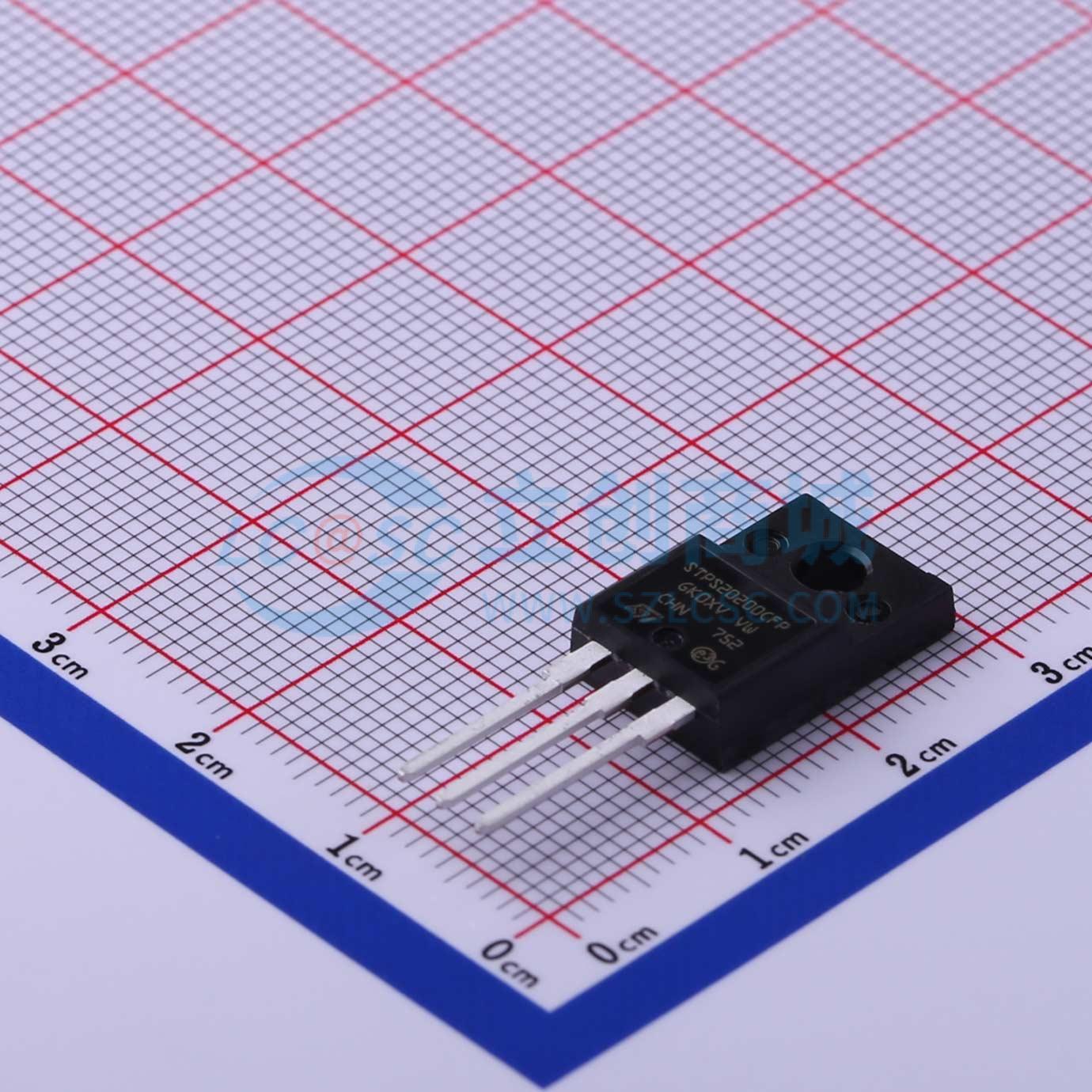 点击查看大图 STPS20200CFP实物图