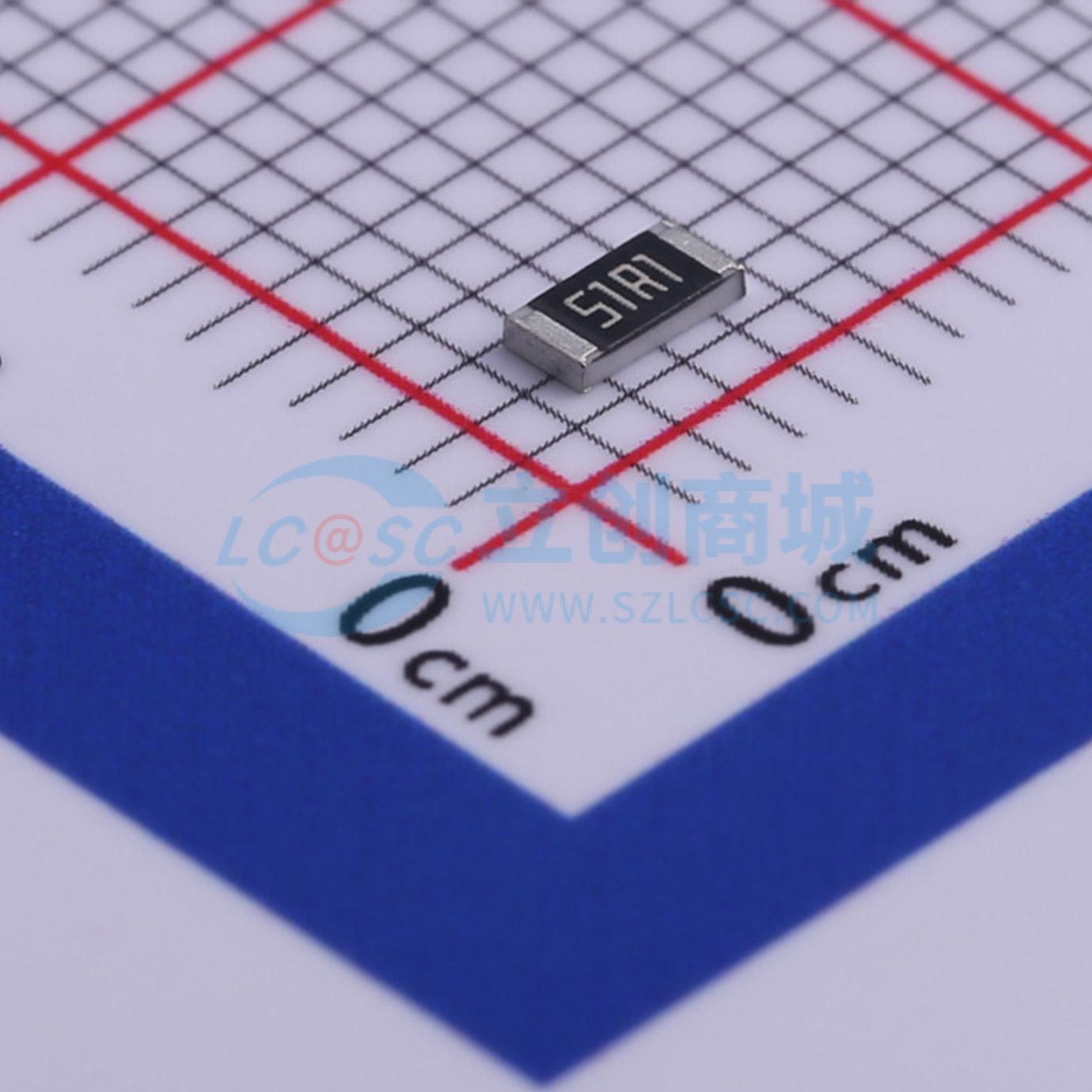 点击查看大图 RC1206FR-0751R1L实物图