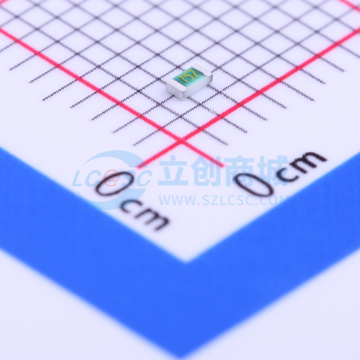 点击查看大图 RN731JTTD7501B25实物图