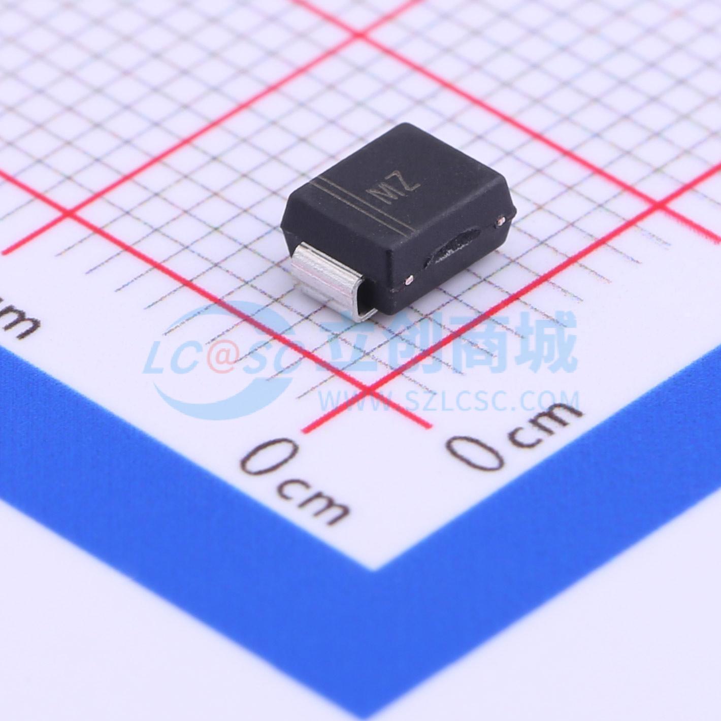 点击查看大图 SMBJ51A实物图