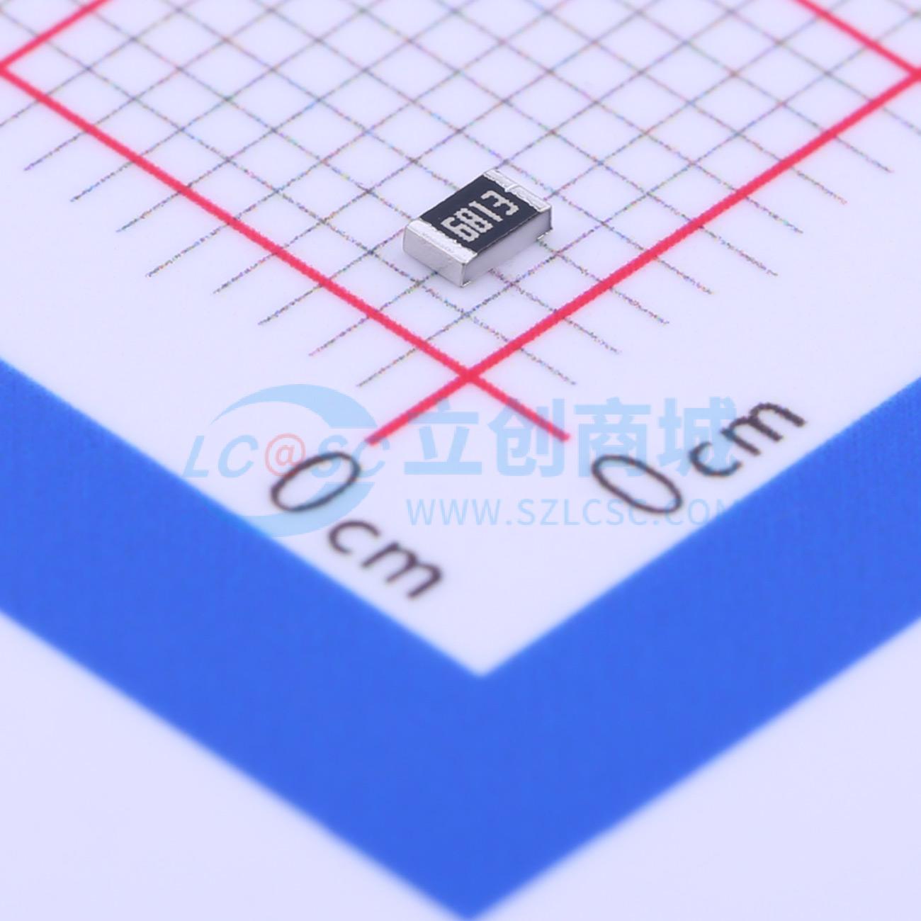 点击查看大图 AC0805FR-07681KL实物图