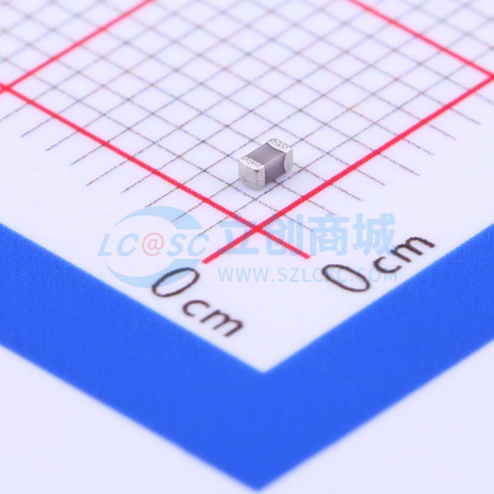 点击查看大图 C1608NP01H222JT000N实物图