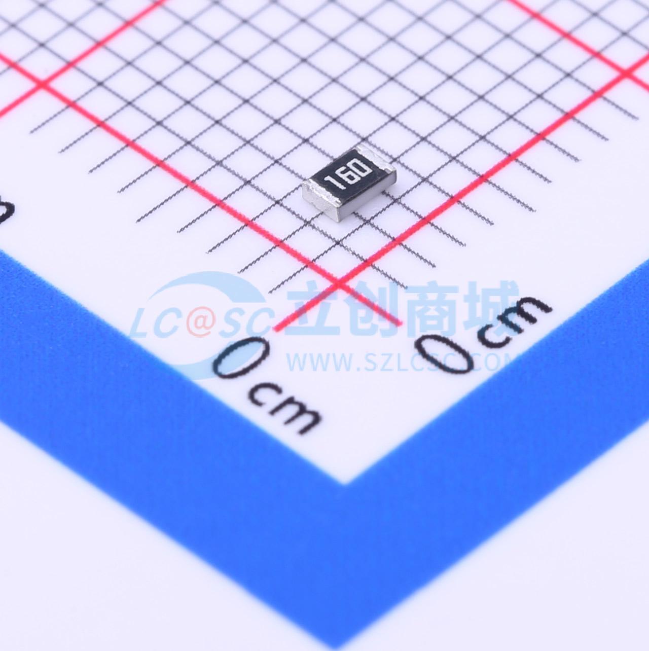 点击查看大图 RC0805JR-0716RL实物图