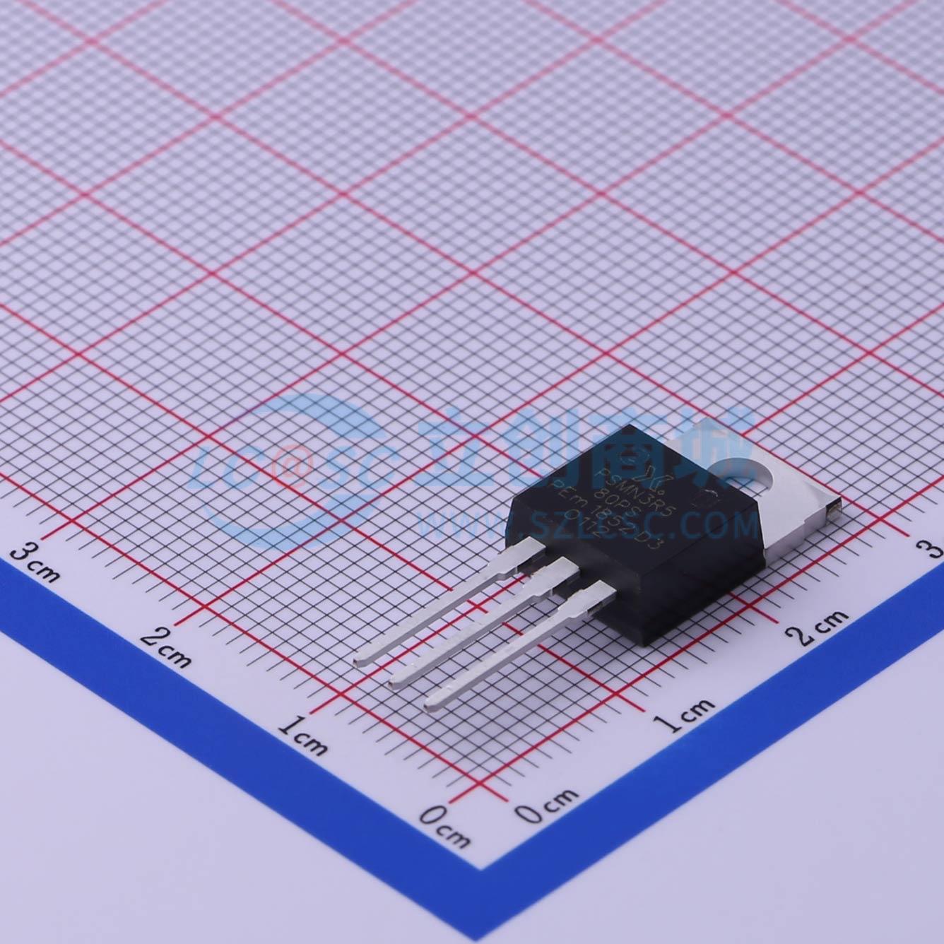 点击查看大图 PSMN3R5-80PS,127实物图