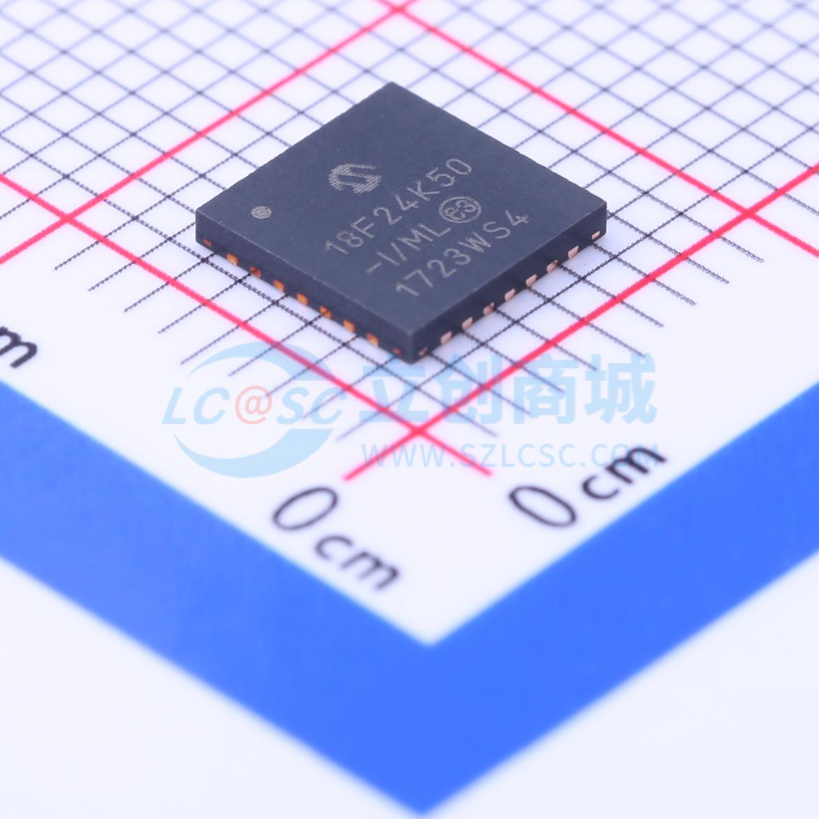 PIC18F24K50-I/ML实物图