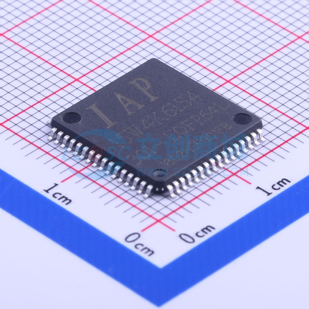 点击查看大图 IAP15W4K61S4-30I-LQFP64L实物图