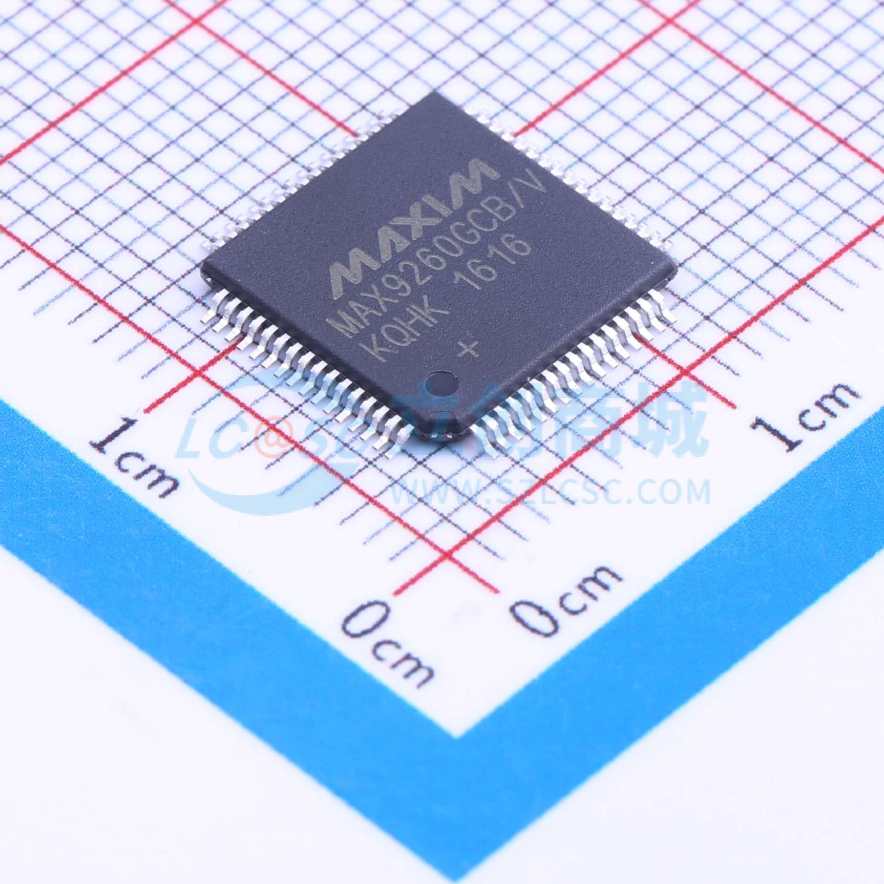 MAX9260GCB/V+实物图