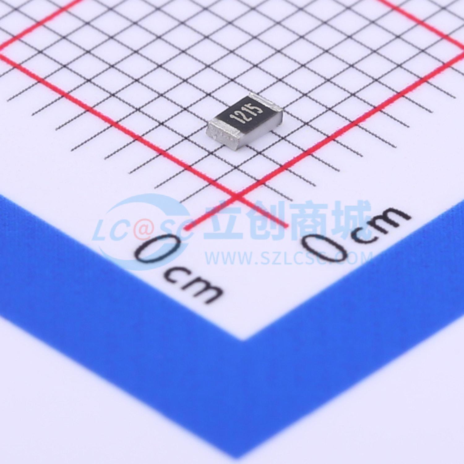 点击查看大图 0805W8F1215T5E实物图