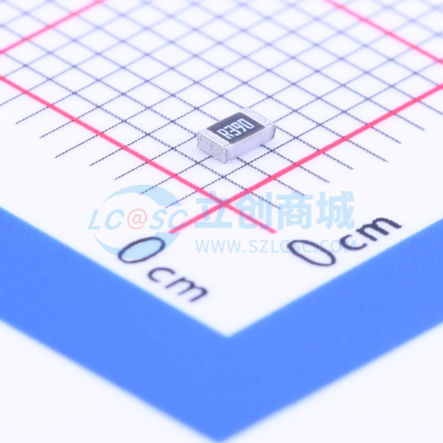 点击查看大图 CR0805JR390P05Z实物图