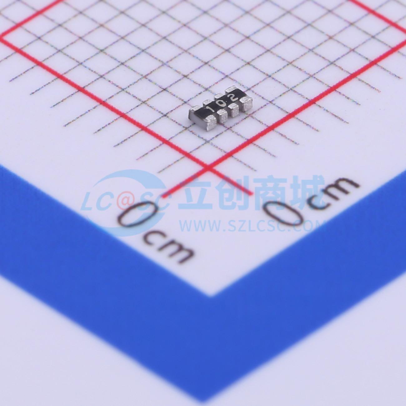 点击查看大图 RAC104D102JCTH实物图