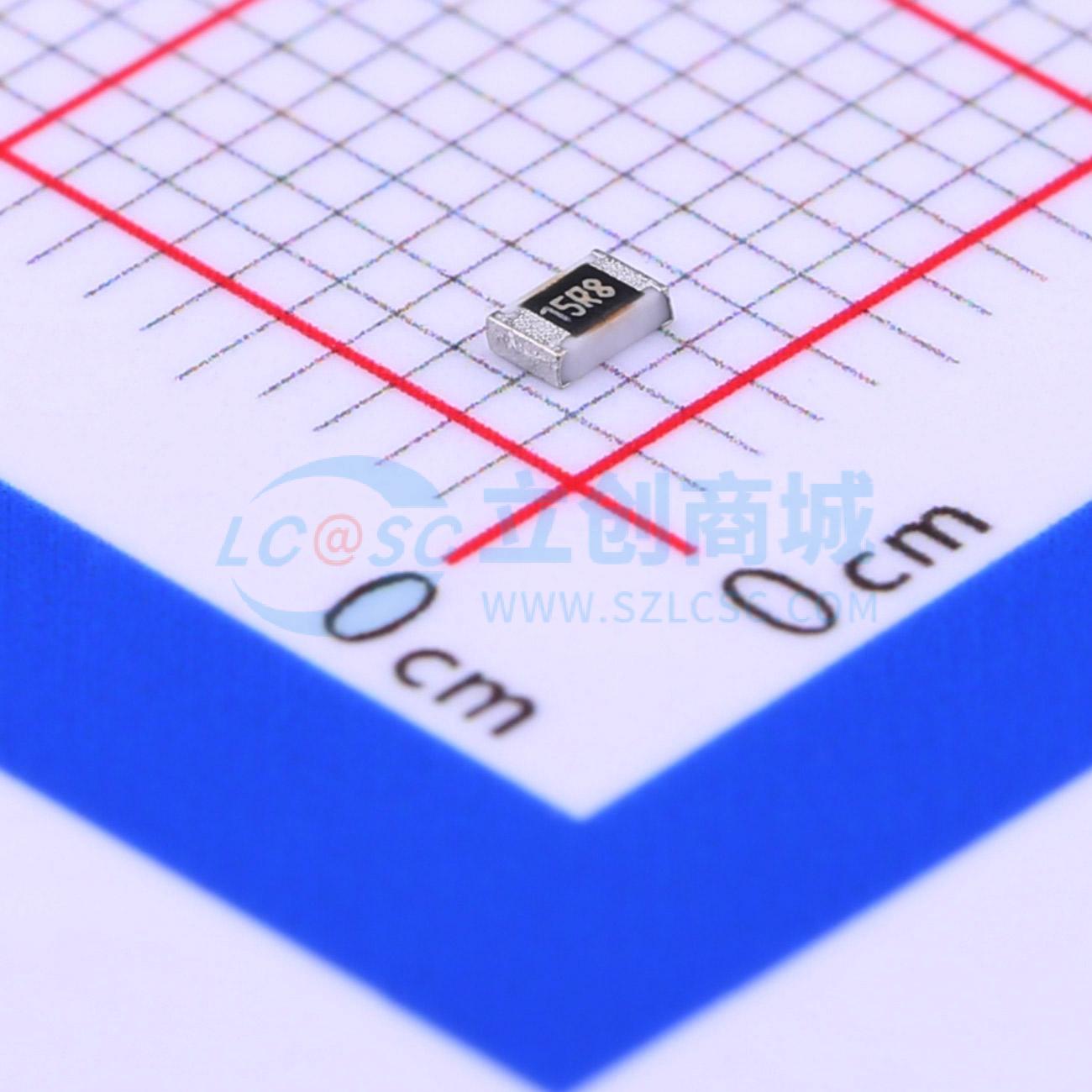 点击查看大图 WR08X15R8FTL实物图