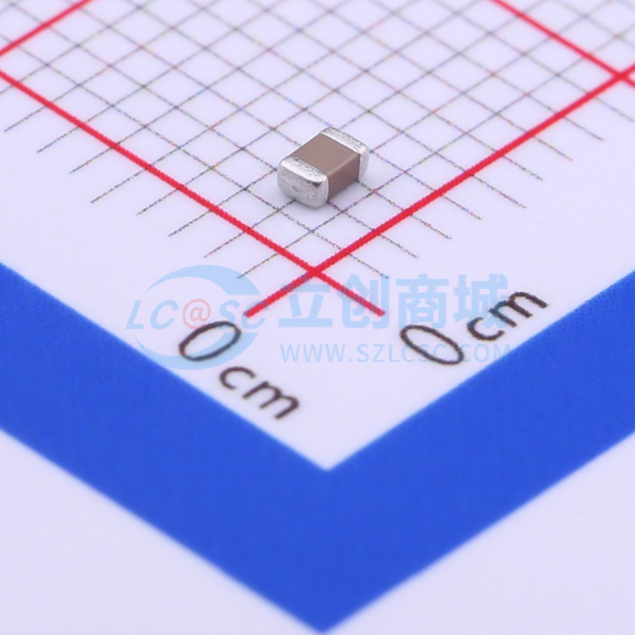 点击查看大图 TCC0805X7R821M500DT实物图