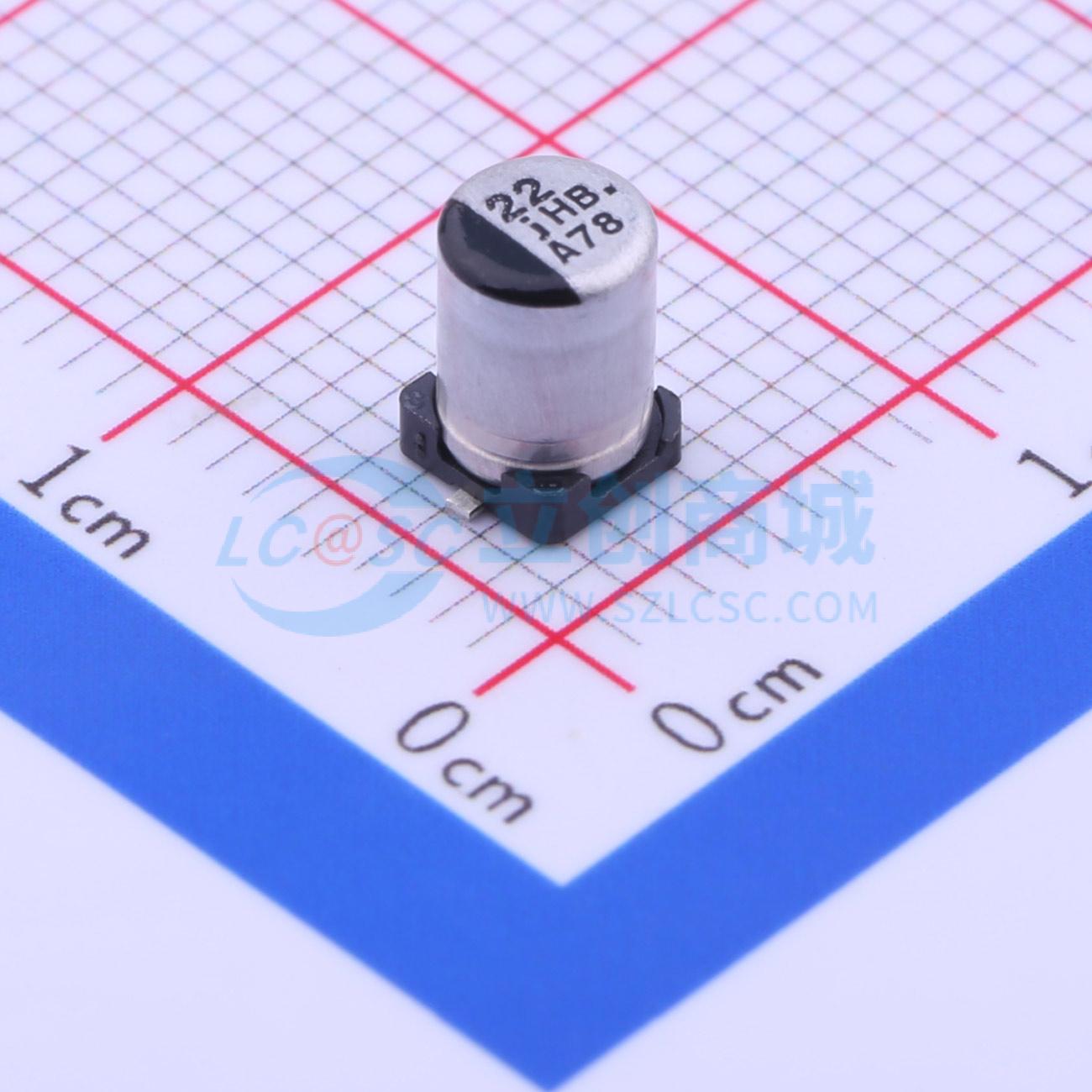 点击查看大图 EEEHB0J220R实物图