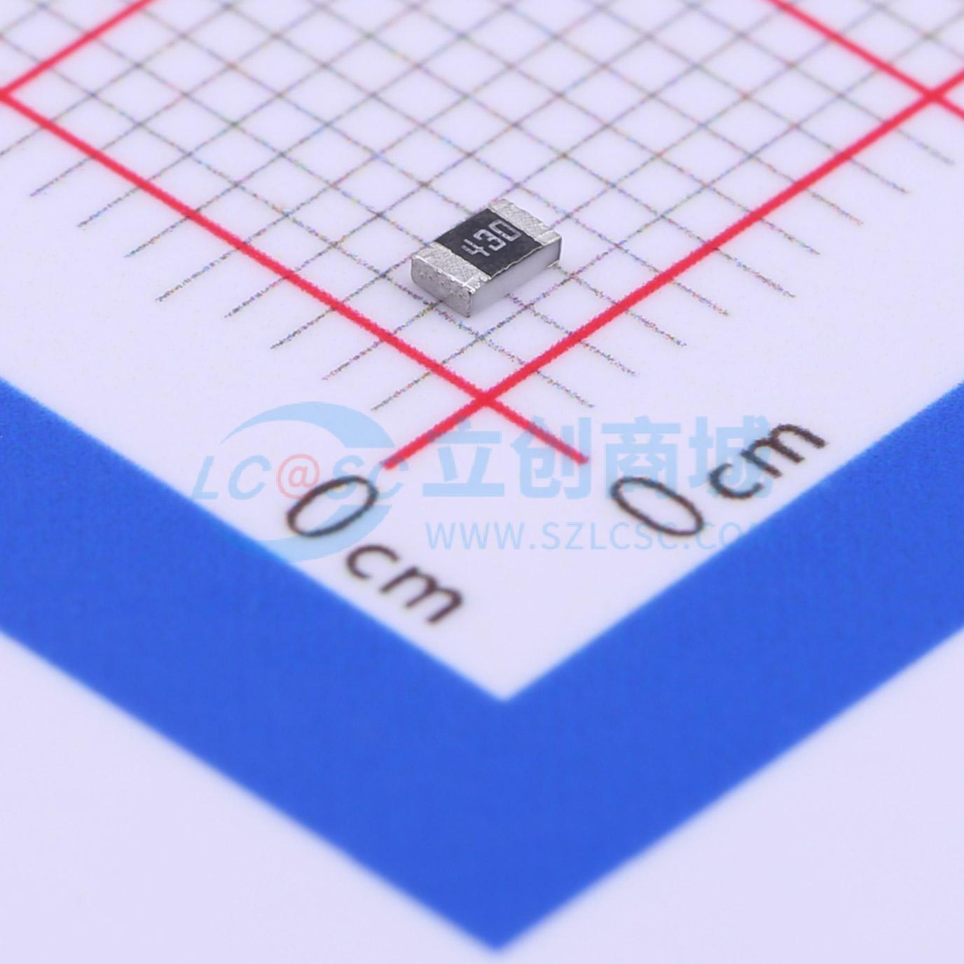 点击查看大图 RK73B2ATTD430J实物图