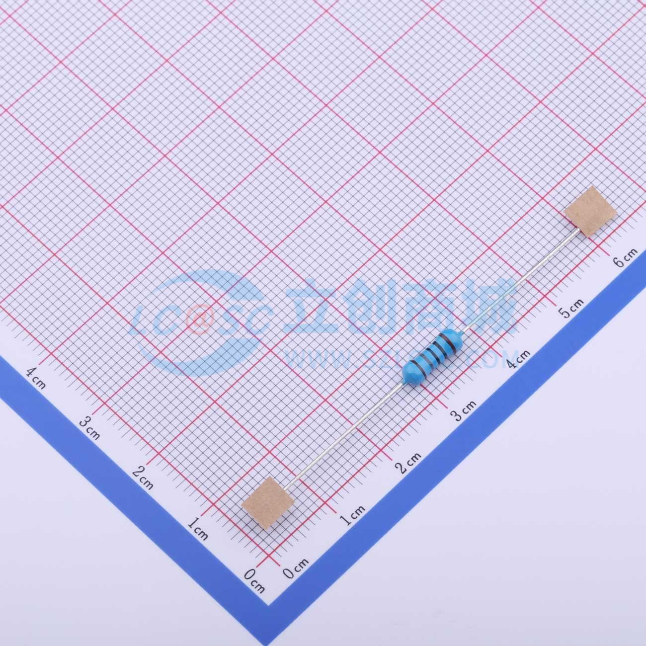 点击查看大图 RN1/2W180ΩFT/BA1实物图