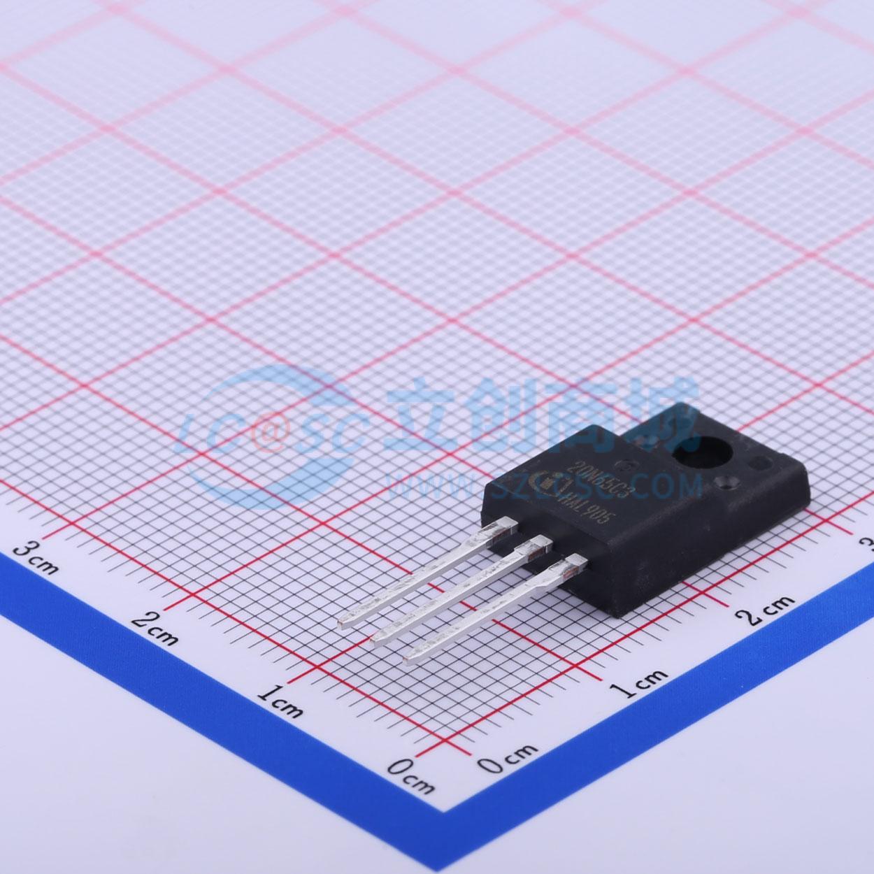点击查看大图 SPA20N65C3实物图