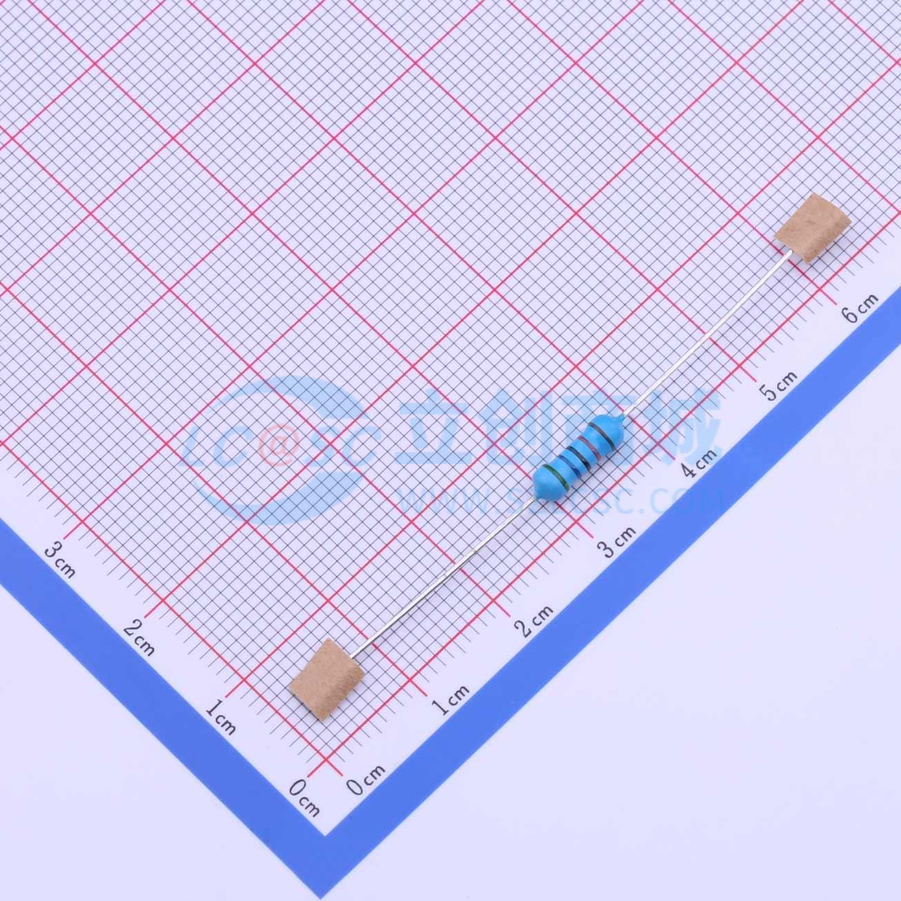 点击查看大图 RN1/2W56KΩFT/BA1实物图