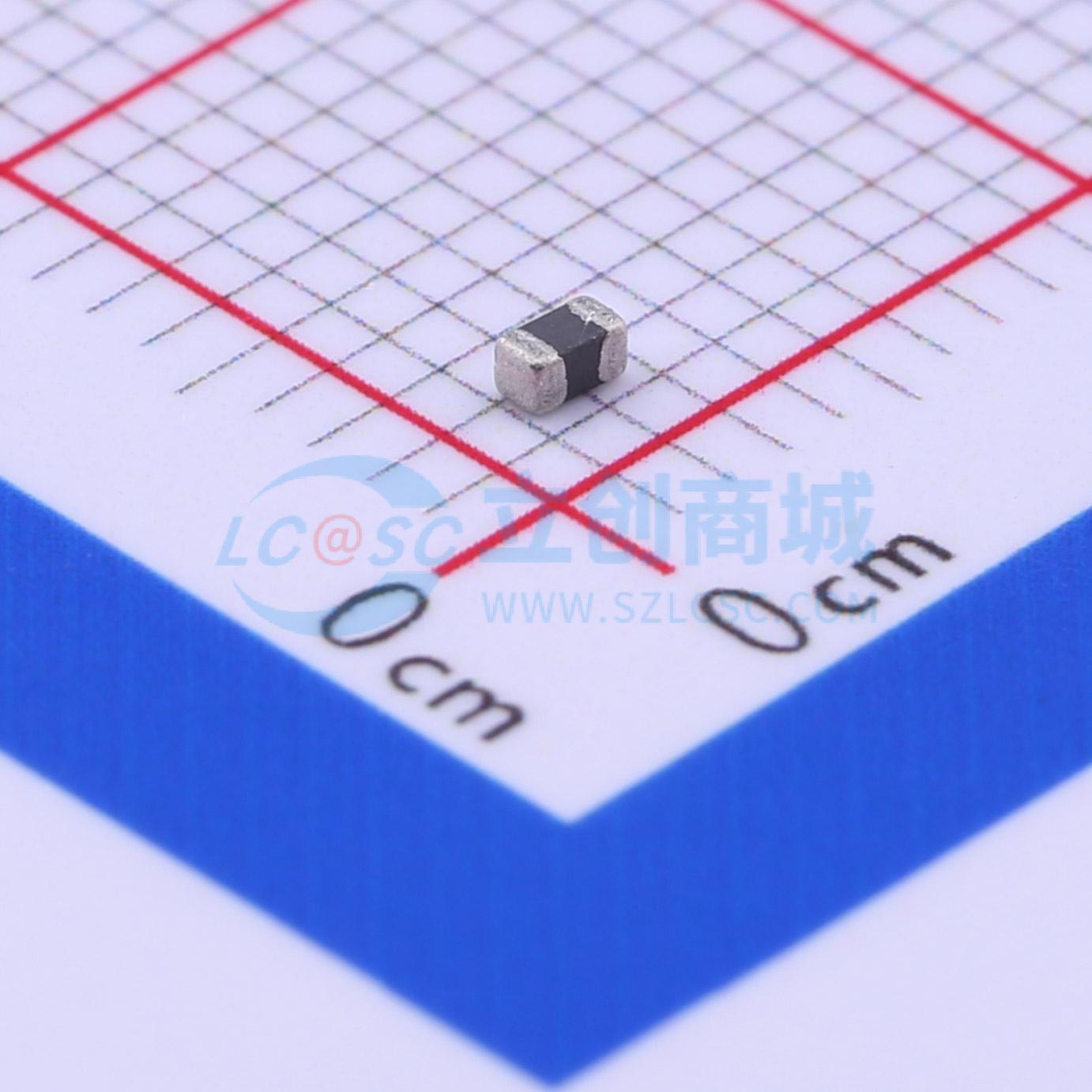 点击查看大图 GZ1608U221TF实物图