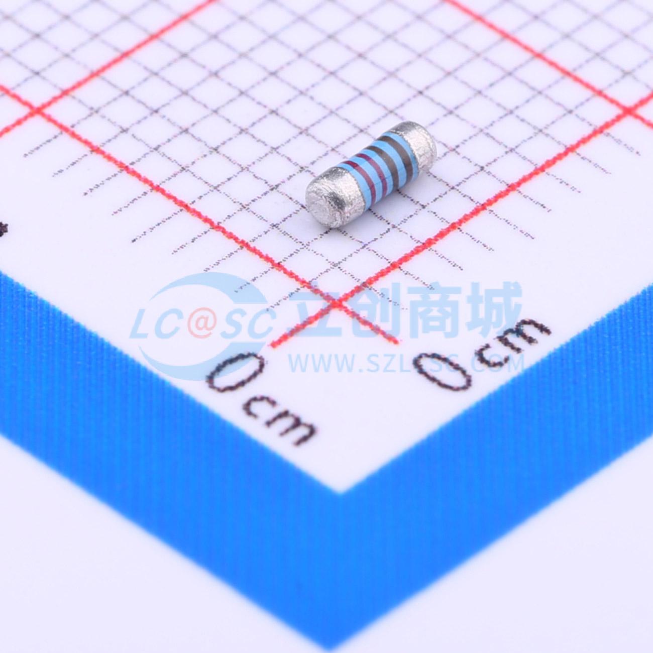 点击查看大图 MELF-MFR02041/4WS2.21KΩFT50实物图
