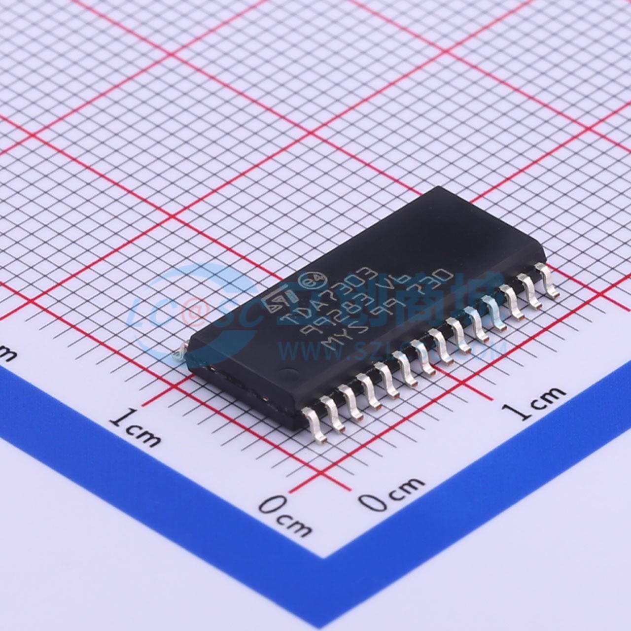 点击查看大图 TDA7303TR实物图