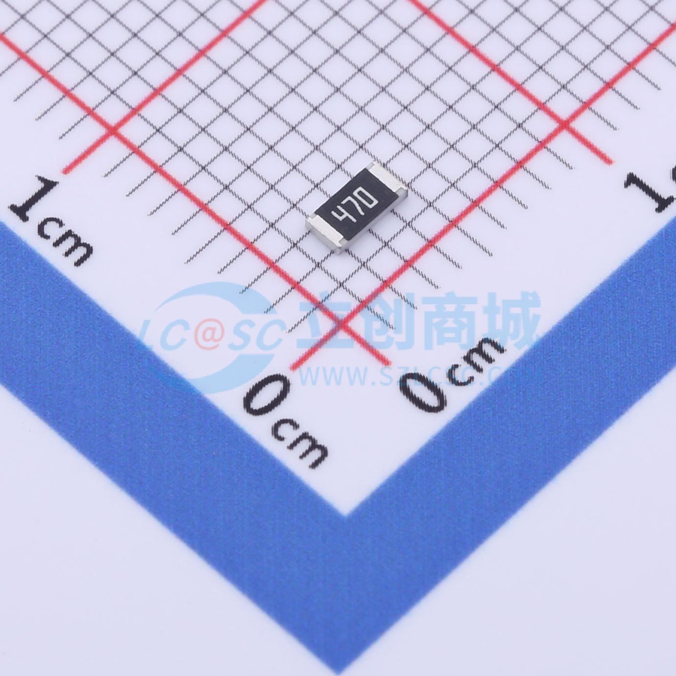 点击查看大图 RC1206JR-0747RL实物图
