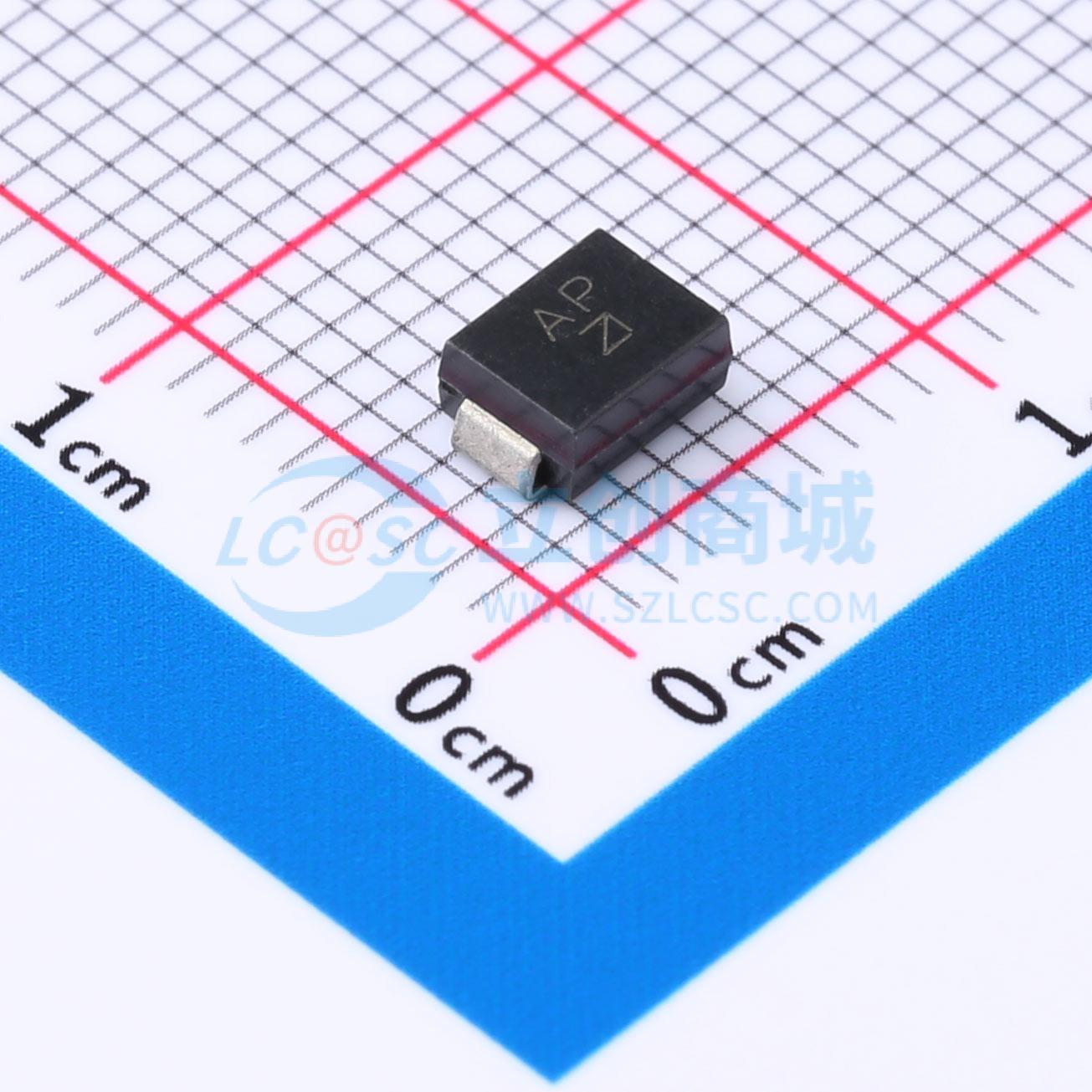点击查看大图 SMBJ7.5CA实物图