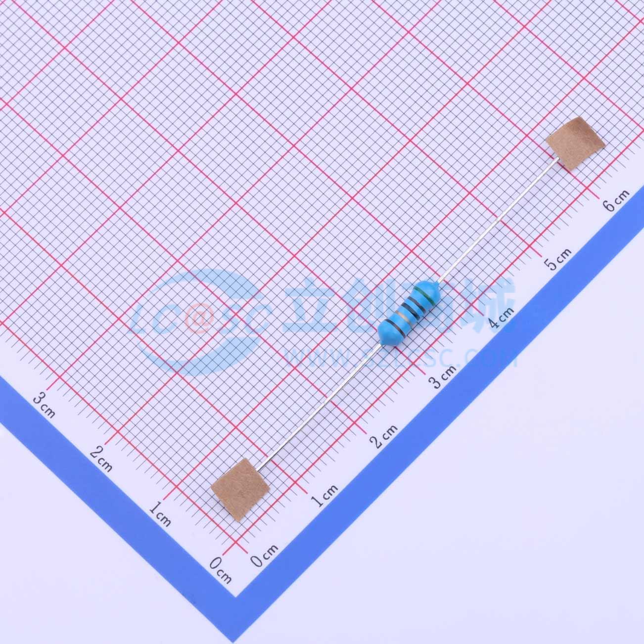 点击查看大图 RN1/2W51ΩFT/BA1实物图