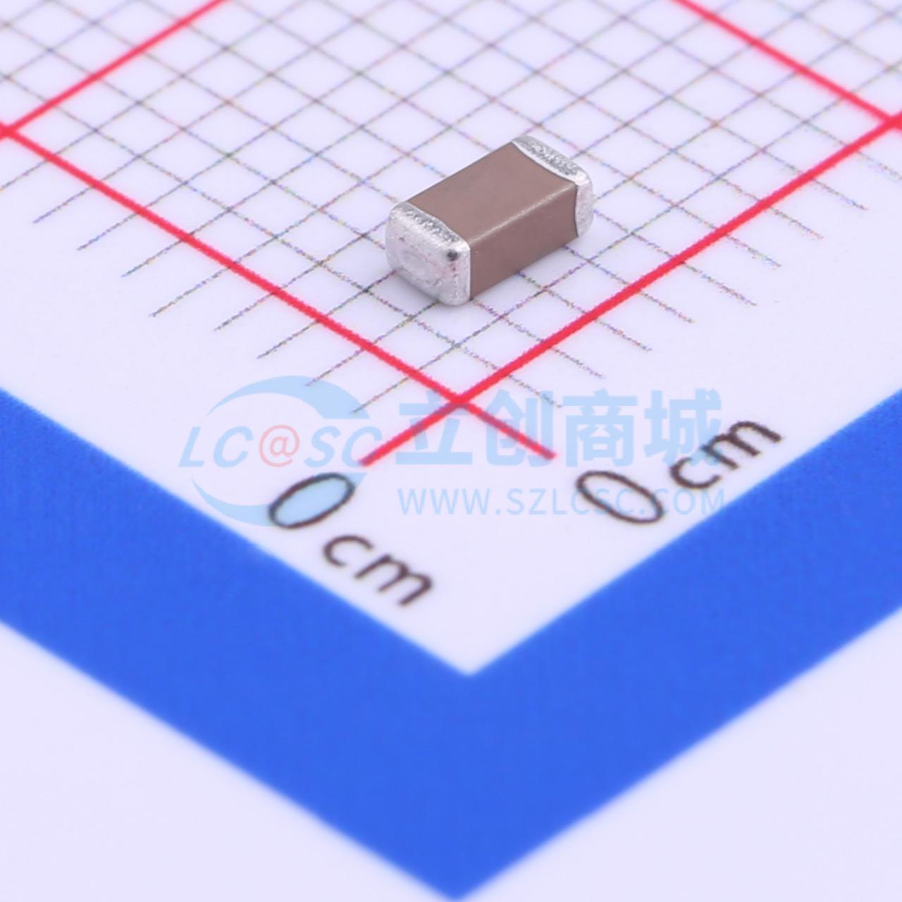 点击查看大图 TCC1206X7R471K202FT实物图