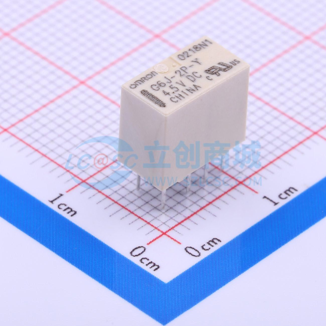 G6J-2P-Y DC4.5实物图