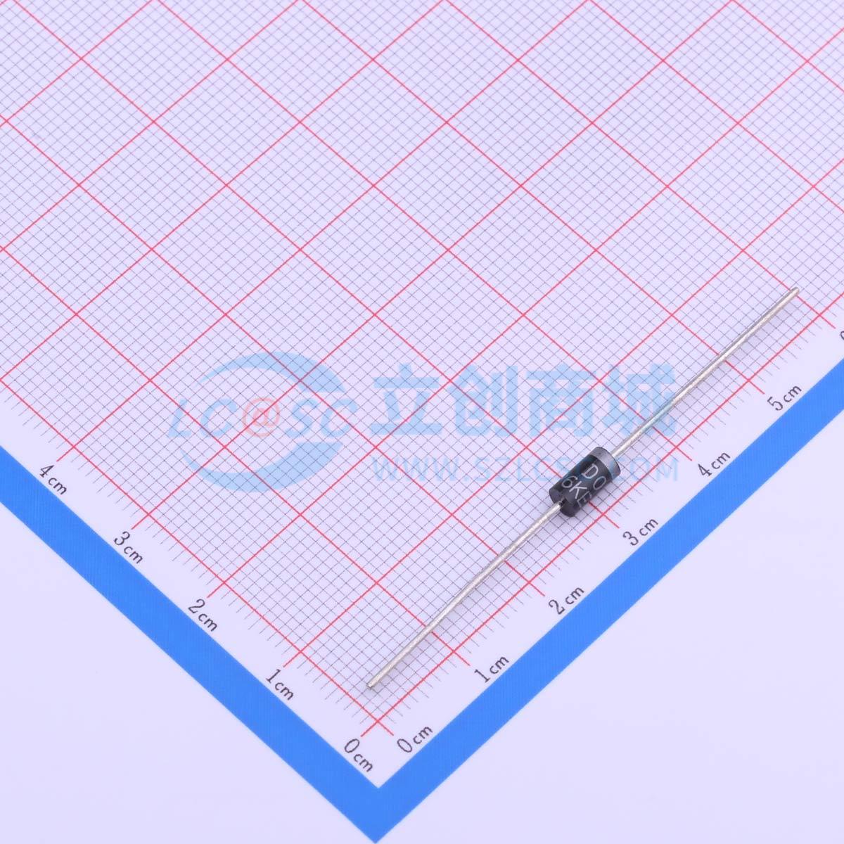 点击查看大图 P6KE8.2A实物图