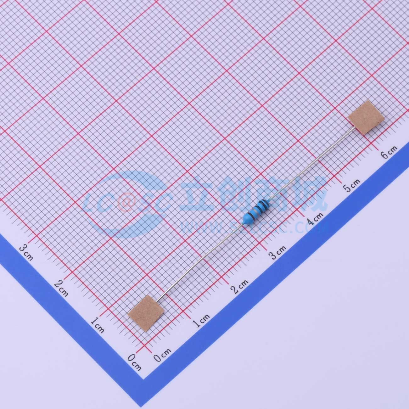 点击查看大图 RN 1/4W 10R F T/B A1实物图