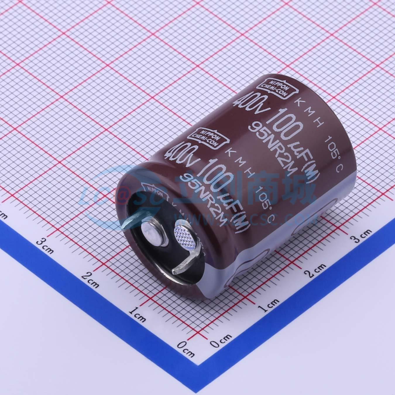 点击查看大图 EKMH401VSN101MP30S实物图