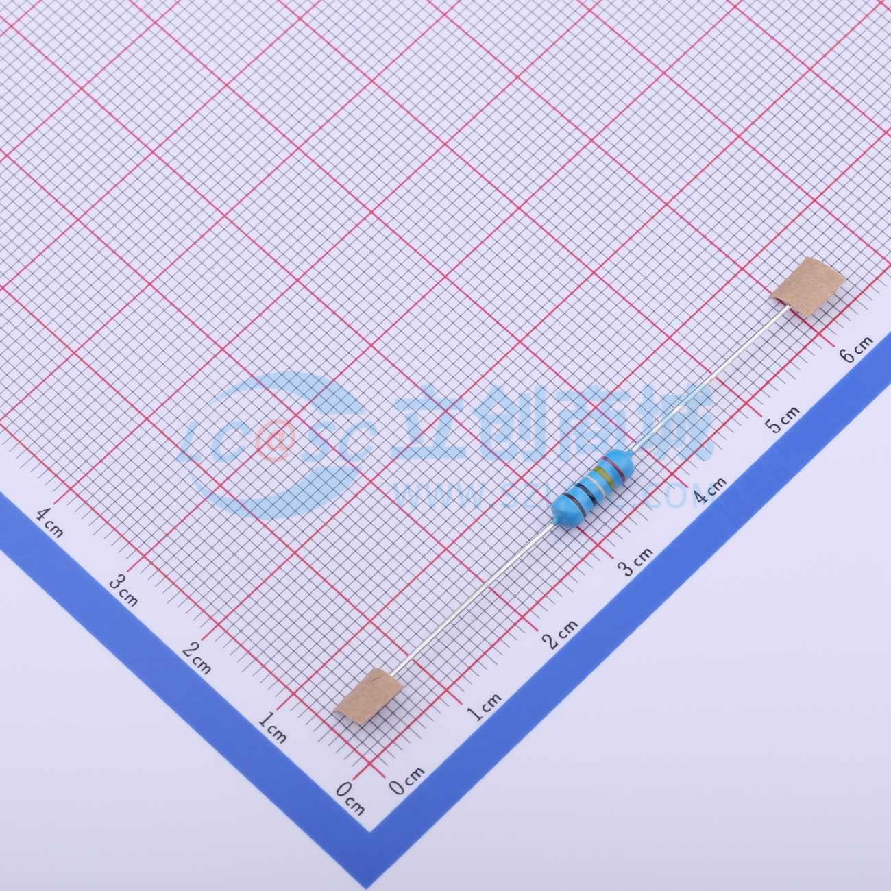 点击查看大图 RN1/2W249ΩFT/BA1实物图