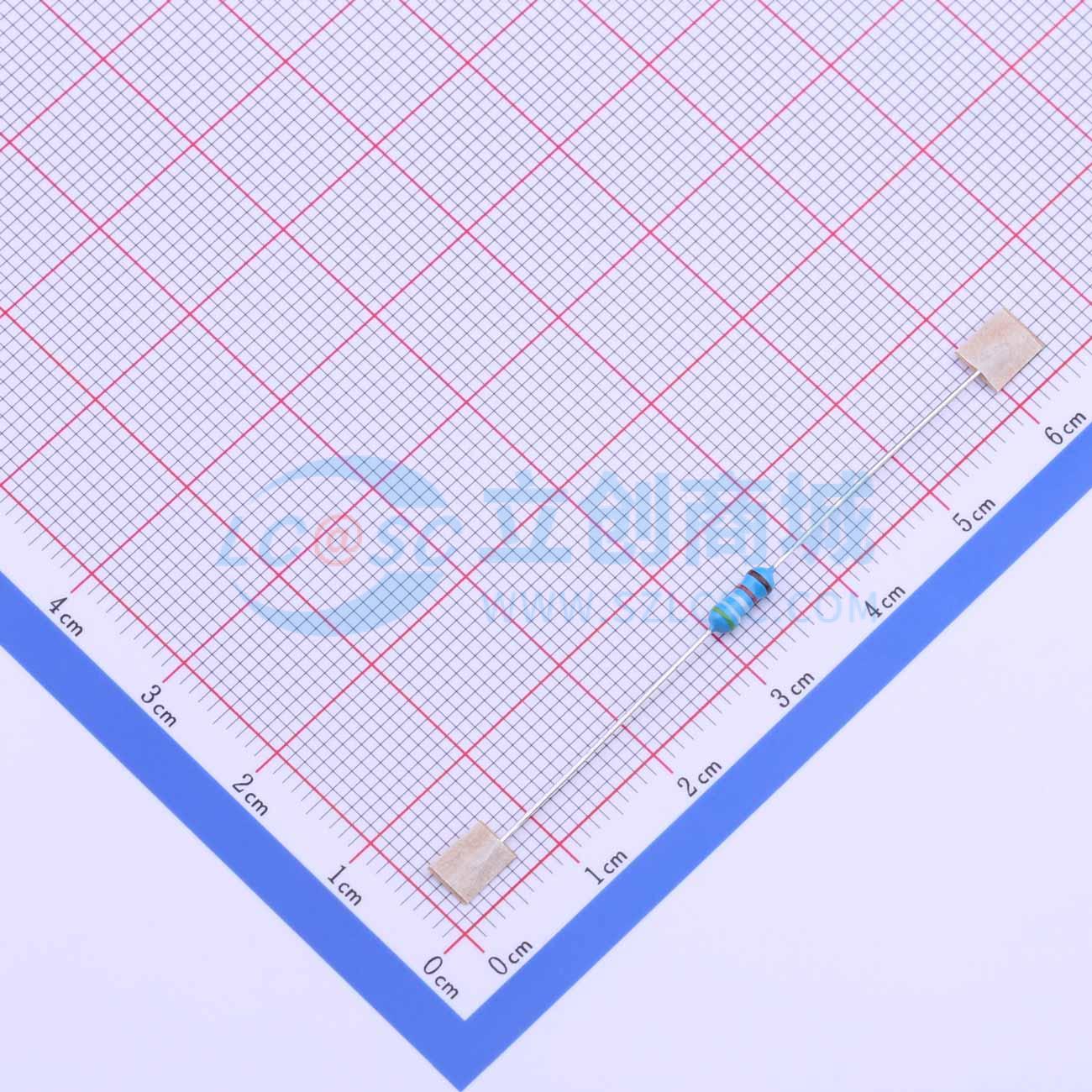 点击查看大图 RN1/2WS49.9KΩFT/BA1实物图