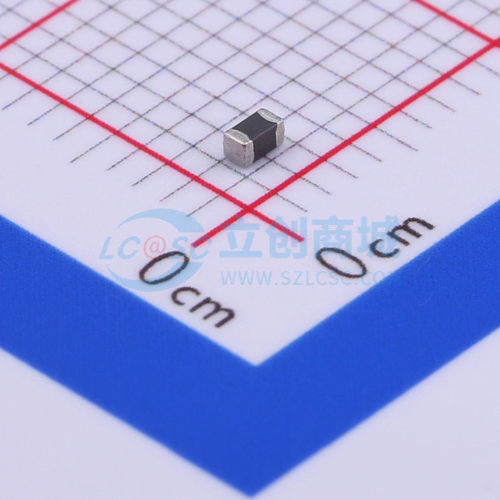 PZ1608U600-2R0TF实物图