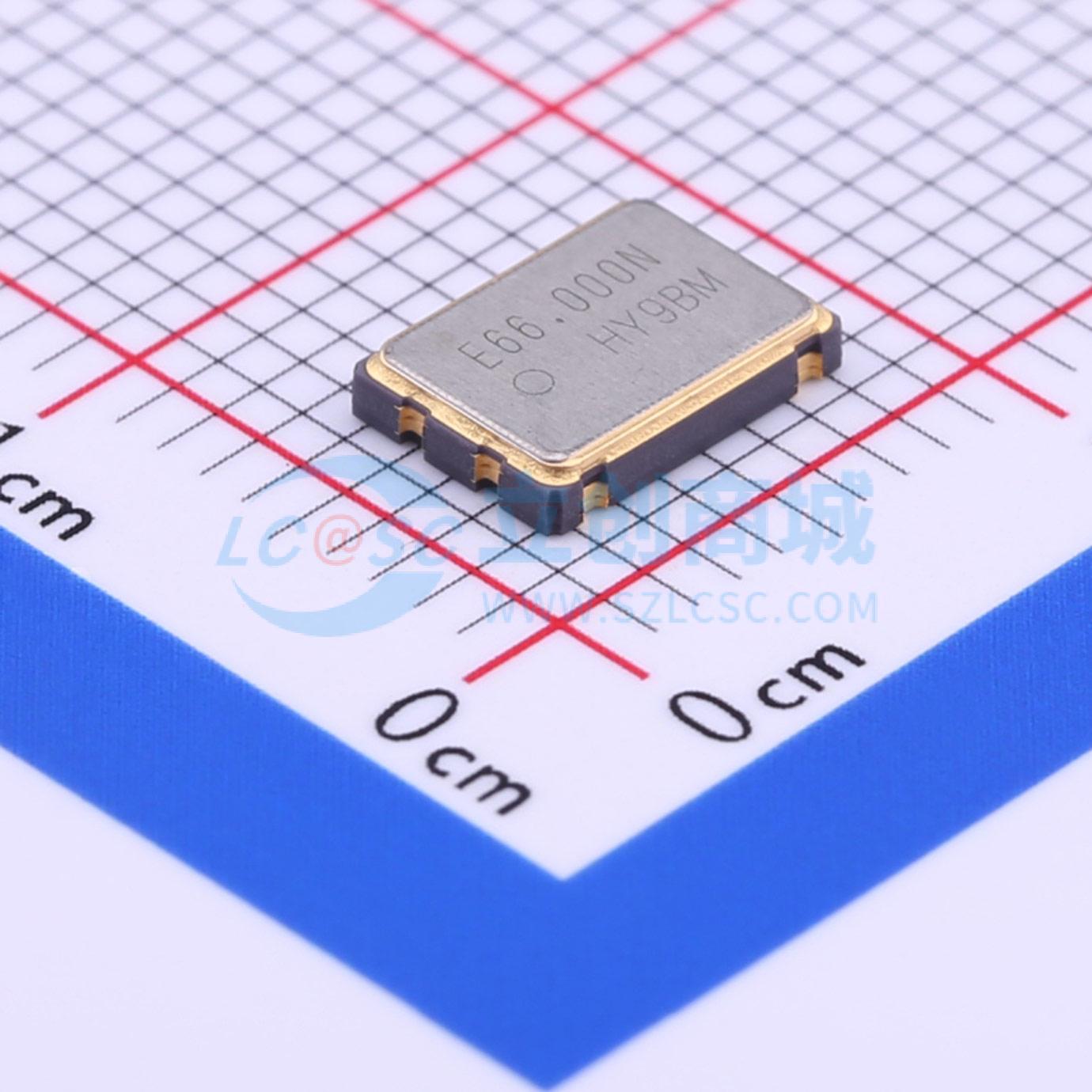 点击查看大图 SG-8018CA 66.000000MHz TJHSA实物图
