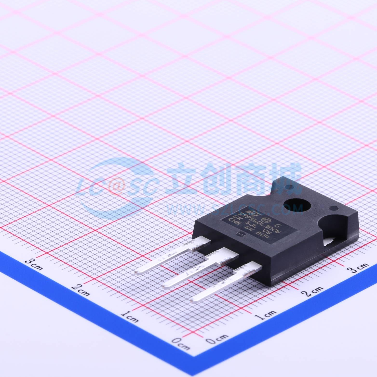 点击查看大图 STPS60L30CW实物图