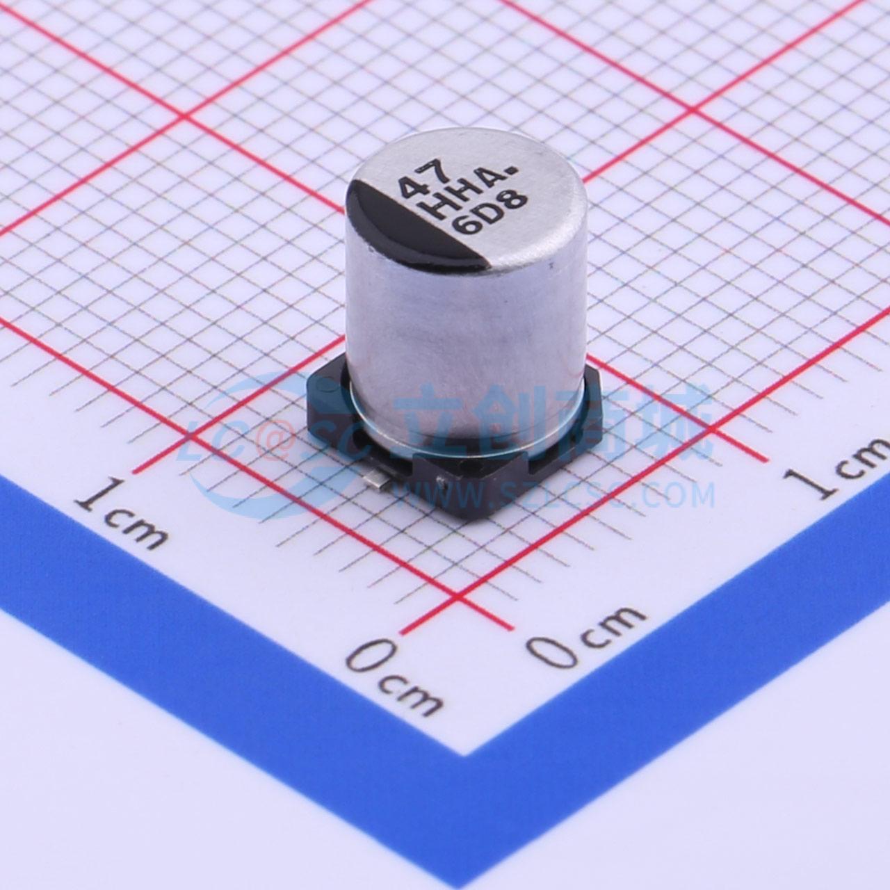 点击查看大图 EEEHA1H470XP实物图